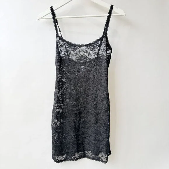 Cosabella Never Say Never Foxie Chemise Black Lace Women’s Size SP O45 - Picture 2 of 6